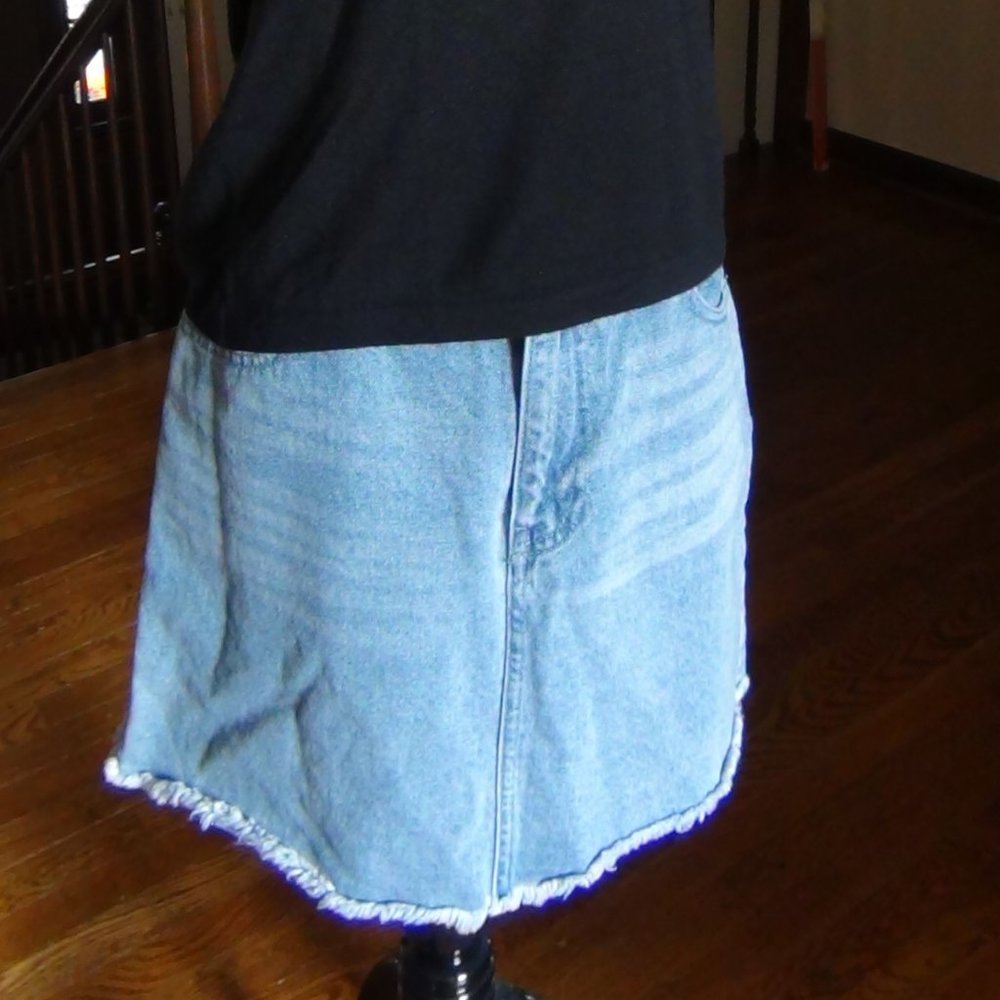 Women's Denim Miniskirt